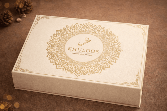 Khuloos Premium Dry Fruit Gift Box (Cream) - Khuloos